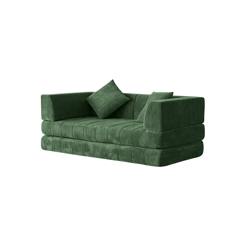 2M Corduroy Compress Sofa - Modern Luxury Seating