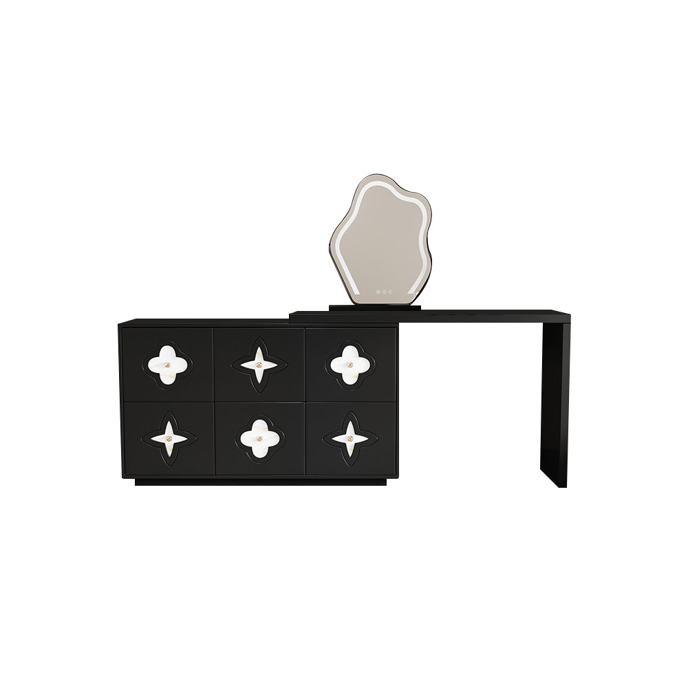 Retractable Shell Dressing Table