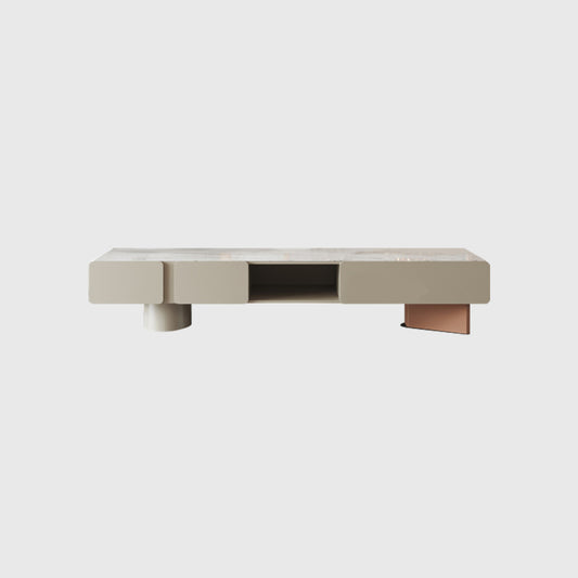 Cream Style Multi-storage TV Stand