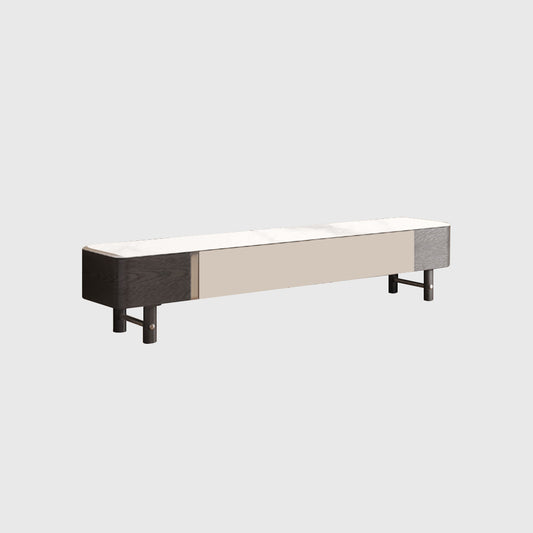 Italian Minimalist Microcrystalline Stone TV Stand